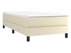 Hot Estructura de cama box spring cuero sintético 80x200 cm Somier Tapizado