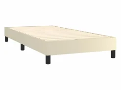 Hot Estructura de cama box spring cuero sintético 80x200 cm Somier Tapizado