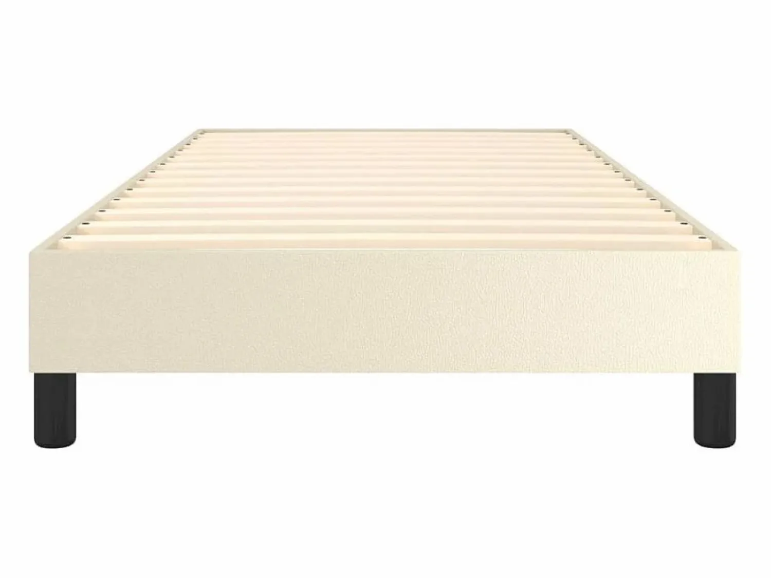 Hot Estructura de cama box spring cuero sintético 80x200 cm Somier Tapizado