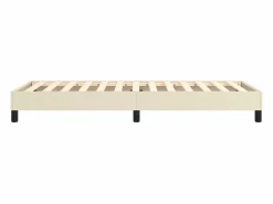 Hot Estructura de cama box spring cuero sintético 80x200 cm Somier Tapizado