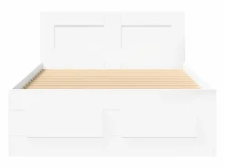 vidaxl Estructura de cama con cabecero sin colchón 100x200 cm
