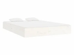 vidaxl Estructura de cama sin colchón madera maciza 200x200 cm