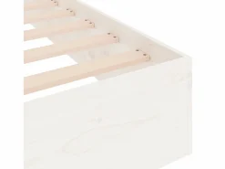 vidaxl Estructura de cama sin colchón madera maciza 200x200 cm