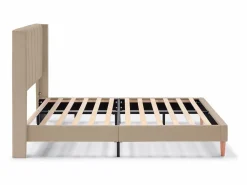 Best Estructura de cama tapizada Noelia de 30 cm, 140x190 cm, Cama Adulto