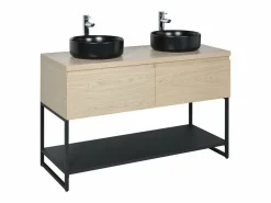 Best Estructura metálica con lavabo bajo encimera 120 cm WILL Conjunto De Baño
