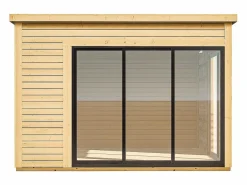 EXPERTLAND Estudio / oficina de jardín de madera 14,7 m² - Espesor 45 mm - SYLVANA