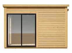 EXPERTLAND Estudio / oficina de jardín de madera 14,7 m² - Espesor 45 mm - SYLVANA