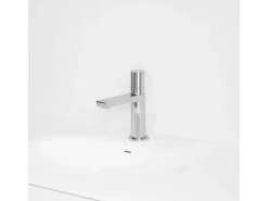 Best Essebagno Exil grifo mezclador bajo cromado para lavabo Plateado