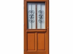 Exo Puerta de Entrada de Madera Modelo 'Syrah' 215X90 Mesa Auxiliar Derecha sin manilla Puerta De Entrada