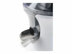 Best Domo Exprimidor de cítricos con palanca DO9269J 160W , tamiz ajustable, 460 ml, pico vertedor con tapa Blanco