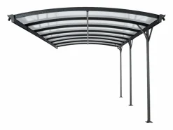 EXPERTLAND Extensión para cenador de aluminio - 1 coche - 15,15 m² - - BARESA
