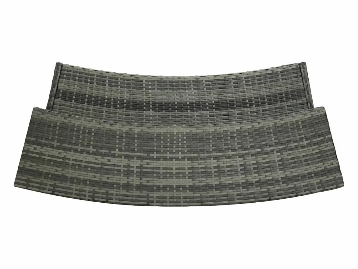 Best Farid Mesa alta de jardín ratán sintético 120x55x110 cm Mesa Alta