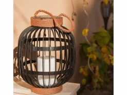 Discount Lumisky Farol solar decorativo H30cm FIDJY Negro