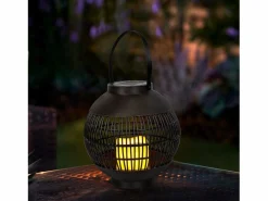 7H SEVENON Farol Solar LED Exterior Redondo Marrón 3000K 7hSevenOn Outdoor