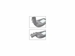 Best Farola LED IP65 de 80 W, 4000 K y 8800 lúmenes Gris