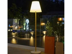 Lumisky farola solar H150CM WOOD Beige