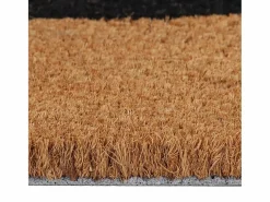 Clearance Felpudo de fibra de coco copetuda 45x75 cm ES704699 Felpudo