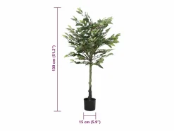 Online Ficus artificial 480 hojas 130 cm Planta Artificial