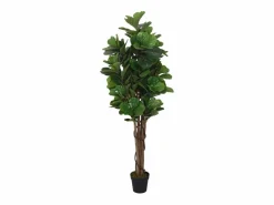 New Ficus lyrata artificial 232 hojas 180 cm Verde