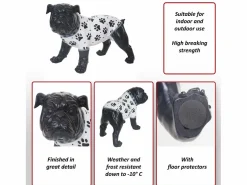 MCW Figurita decorativa de bulldog