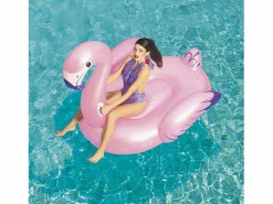 Clearance Bestway Flamenco Inflable para Montar 173x170 cm Rosa