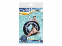 Bestway Flotador Inflable de Neumático 91cm BEY36016B Negro