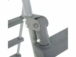 Best Flowclear Escalera de piscina de seguridad 4 escalones 122 cm ES789368 Gris
