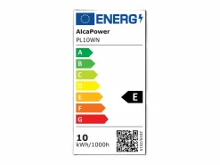 Foco LED exterior , 230 V, 10 W, 4000 K, cubierta lechosa, 950 lm, 89 x 62 x 25,5 mm