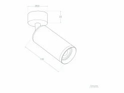 Discount Ledkia Foco Portalámparas Aluminio para Bombillas GU10 Cuarzo Blanco Multicolor