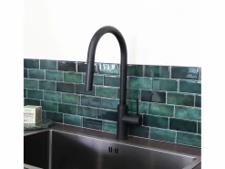 Best Foga Mezclador de fregadero con teleducha extraíble en mate Grifo De Cocina