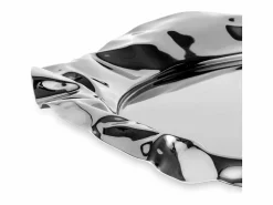 Alessi FOIX, Bandeja redonda en acero cromado,