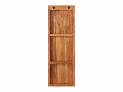 Garden Furniture Folker Percheros de pared 2 uds madera maciza de acacia 36x3x110 cm