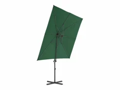Clearance Garden Furniture Forest Park Sombrilla jardín voladiza palo de acero verde 250x250 cm
