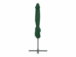 Clearance Garden Furniture Forest Park Sombrilla jardín voladiza palo de acero verde 250x250 cm