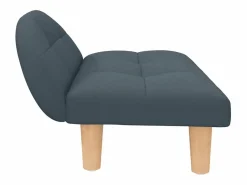 Garden Furniture Fort Morgan Cama para perros de tela oscuro 70x52x30 cm