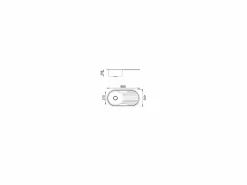 Online Fregadero con escurridor a la derecha con orificio grifo Catar, 19 cm(alto)90 cm(ancho)47 Fregadero