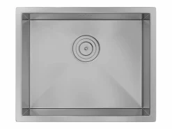Outlet Fregadero de acero inoxidable - 55x45 cm - - SOELA Fregadero