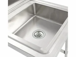 Sale Fregadero de cocina con un seno acero inoxidable ES979477 Fregadero