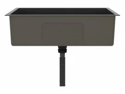 Best Fregadero de cocina de acero inoxidable hecho a mano Fregadero