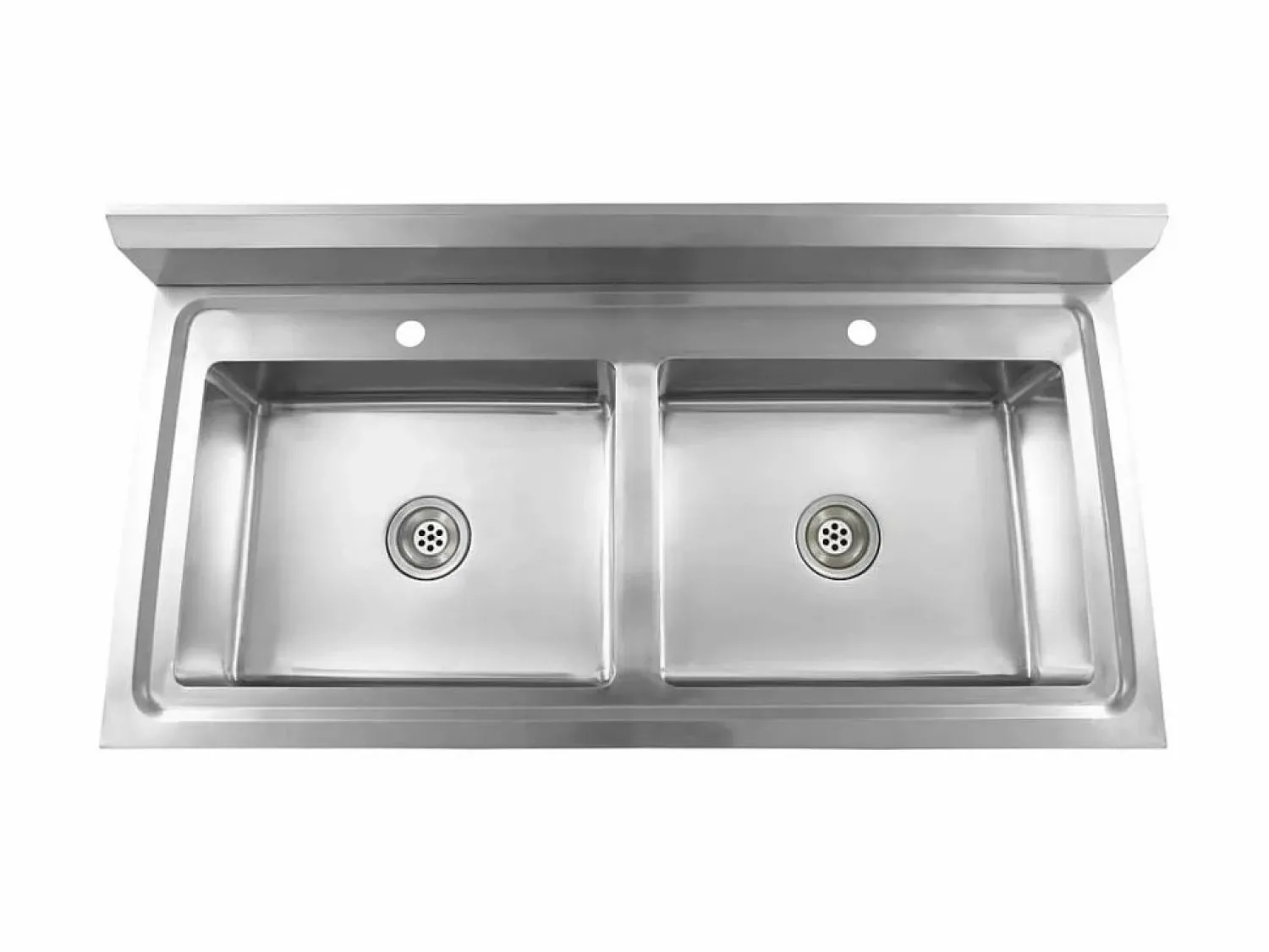 Hot Fregadero de cocina de doble seno de acero inoxidable Fregadero