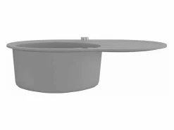 New Fregadero de cocina de granito de un seno ovalado Fregadero