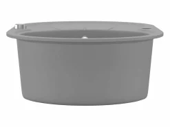 New Fregadero de cocina de granito de un seno ovalado Fregadero