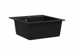 Fregadero de cocina de granito de un solo tazón