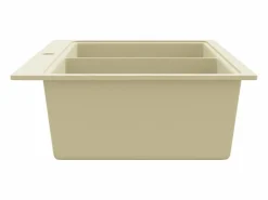 Fregadero de cocina de granito doble