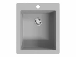Best Fregadero de cocina de granito Gris