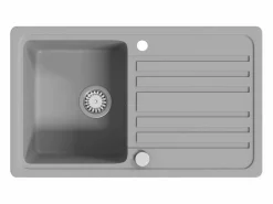 Fregadero de cocina de granito con escurridor reversible