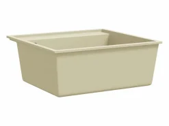 Fregadero de cocina de granito con orificio de rebose