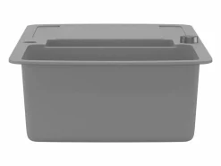 Fregadero de cocina de granito de dos senos