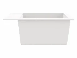 Fregadero de cocina de granito, fregadero individual,