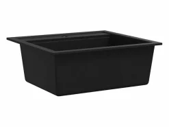 Outlet Fregadero de cocina de granito de un solo tazón Fregadero